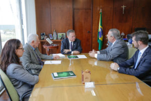 Flávio Saboya na entrega do Plano Agrícola 2