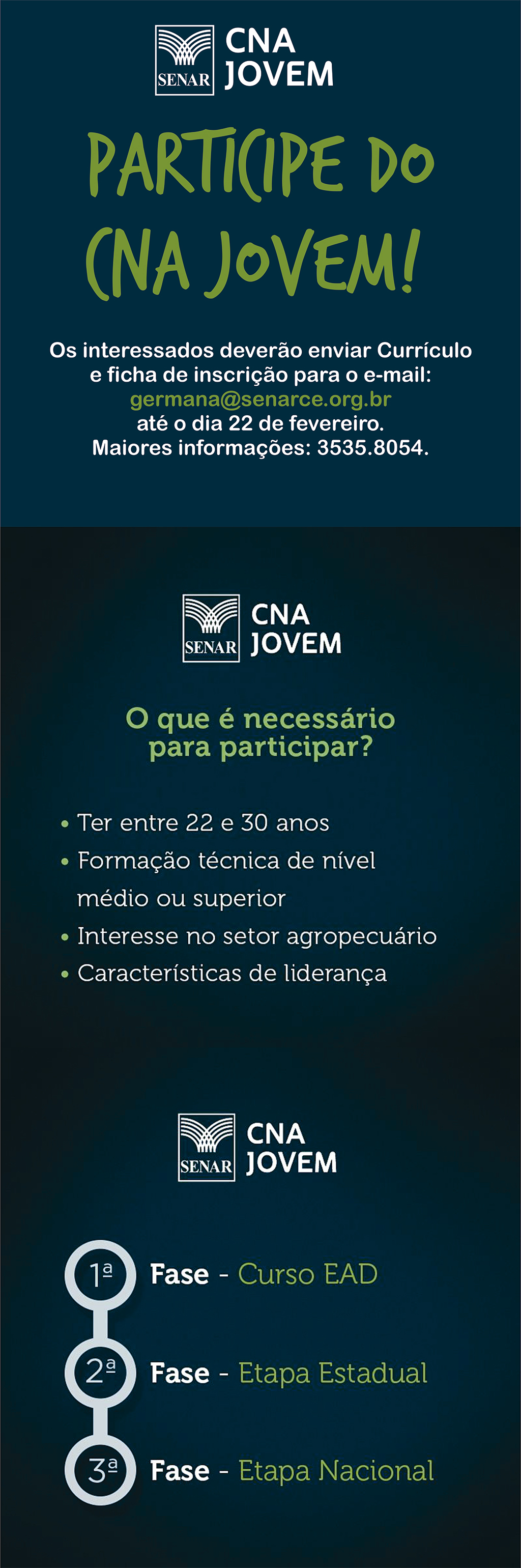 Notícias – Senar – Programa CNA Jovem